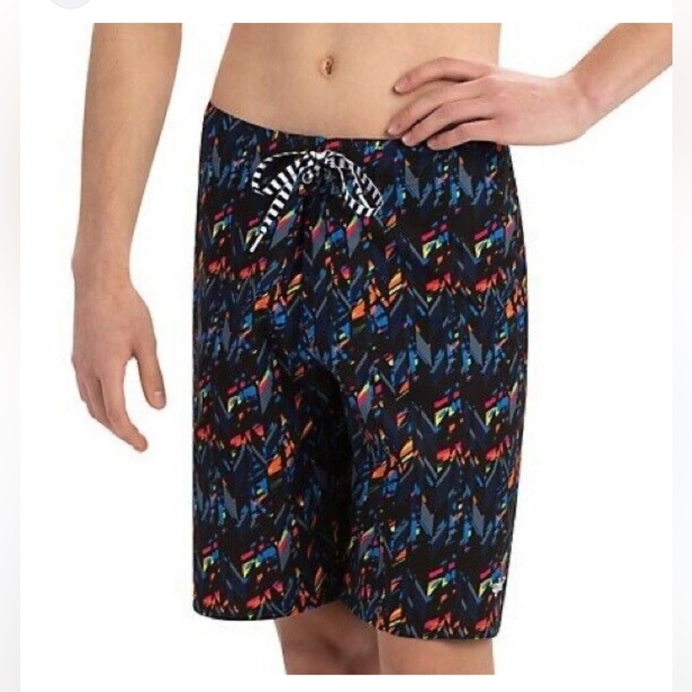 Dolfin Uglies Colorful Speed Racer 9" Board Shorts Tagged Size XL NWT Beach Surf